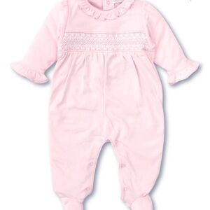 Kissy Kissy Light Pink Baby Footie